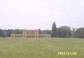 Pohansko - val velkomoravského hradiště, pohled k