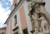 Exteriér - kostel Sv. Anny v Žarošicích