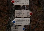 Rozcestník Rakovecké údolí