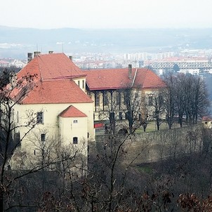 Znojemský hrad s rotundou z Hradiště