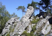 Geothova Skalka, Detail vrcholu (ale nejsem si jistej). 10.9.2006