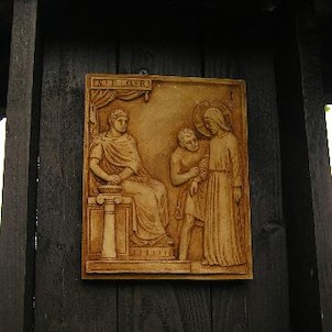 Klášter Teplá, jedno ze zastavení křížové cesty