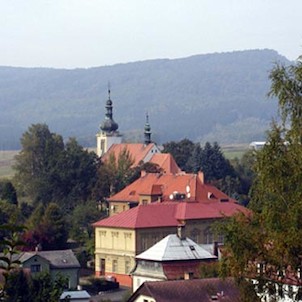 Pohled na kostel
