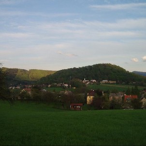 pohled od kopce Vrchy