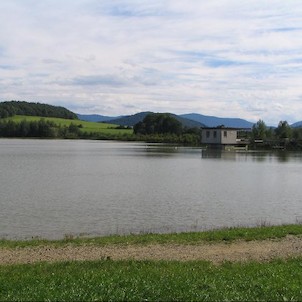 Přehrada Větřkovice, u hráze