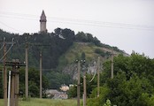 Pohled na Trúbu od příjezdové cesty