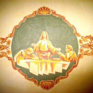 Nová freska v kostole Ružencovej Panny Márie
