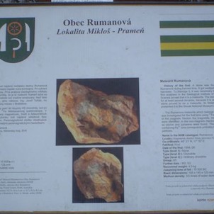 Informačná tabuľa v Mikloši