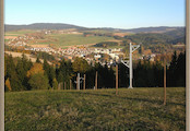 Jablonné nad Orlicí-pohled na město z Maláku