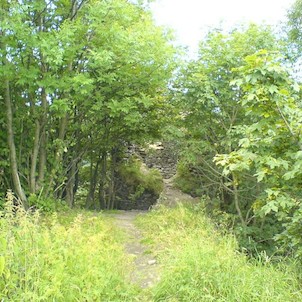 Pohled na věž  - nahoře