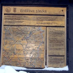 Infotabule Vintířova stezka
