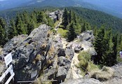 Pohled z vrcholu