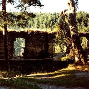 Gutštejn, hradní palác