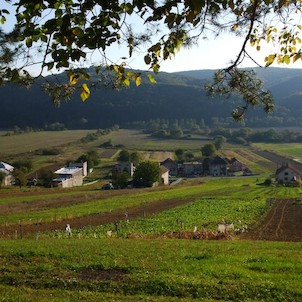 pohľad na dedinu