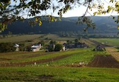 pohľad na dedinu