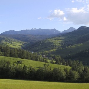 Malá Franková, pohľad z Frankovského kopca