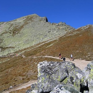 Koprovský štít 2363 m ze sedla