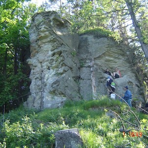 Levčské vrchy-skalný útvar