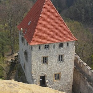 Kokořín - výhled z věže