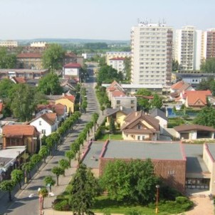 Pohled z výškové budovy