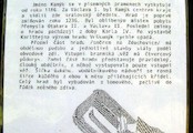 Vrškamýk, informační tabule