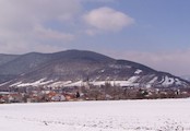 Horné Orešany v zime