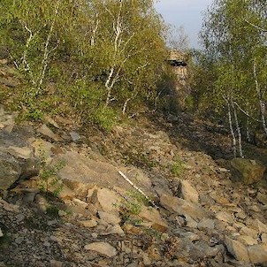 Hradiště, kamenné moře pod vrcholem