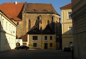 Chomutov, kostel sv.Kateřiny přiléhající ke komendě