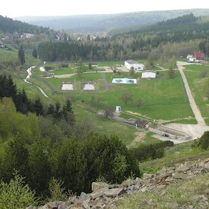 Přísečnice, pod hrází