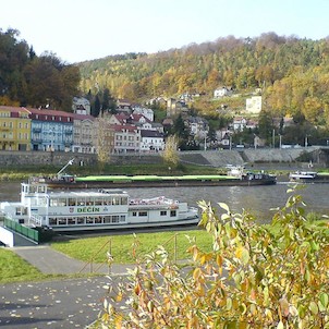 Děčín a lodě