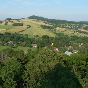 Výhled z Hrádku u Varnsdorfu