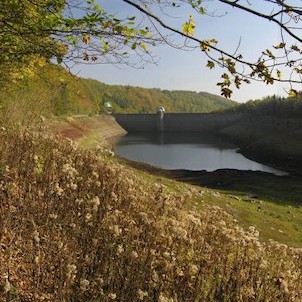 Janovská přehrada - podzim 2006