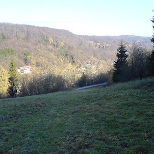 Pohled na sjezdovku a část Telnice