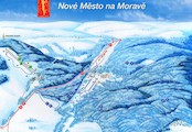 Plán areálu na Harusově kopci