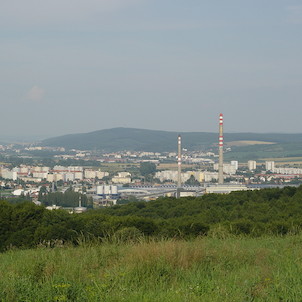 Otrokovice od žlutavského vysílače